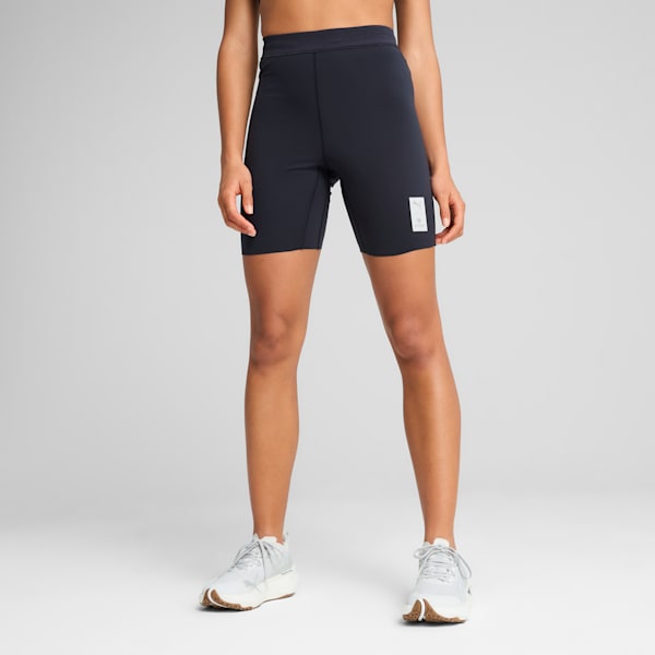 PUMA x SAYSKY 7" Women's Short Tights, New Navy, extralarge